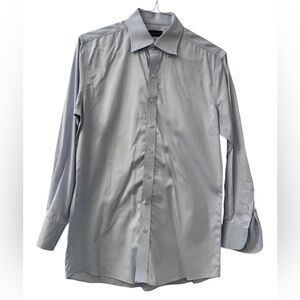 Proper Cloth Men’s Non-Iron Button-Down Shirt, Light Blue, Size S